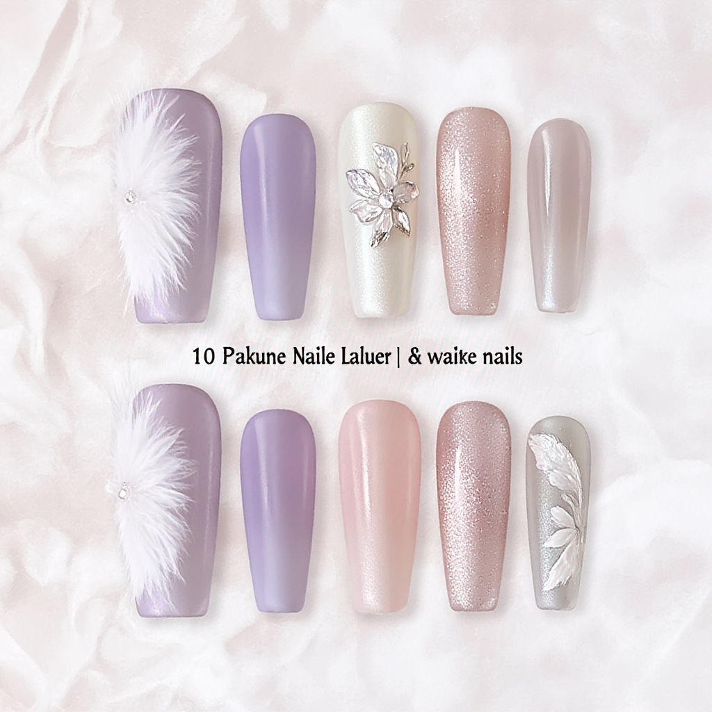 Almond - Customized Nail Art