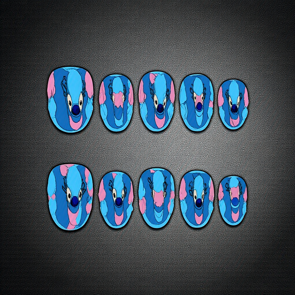 Oval - Customized Nail Art