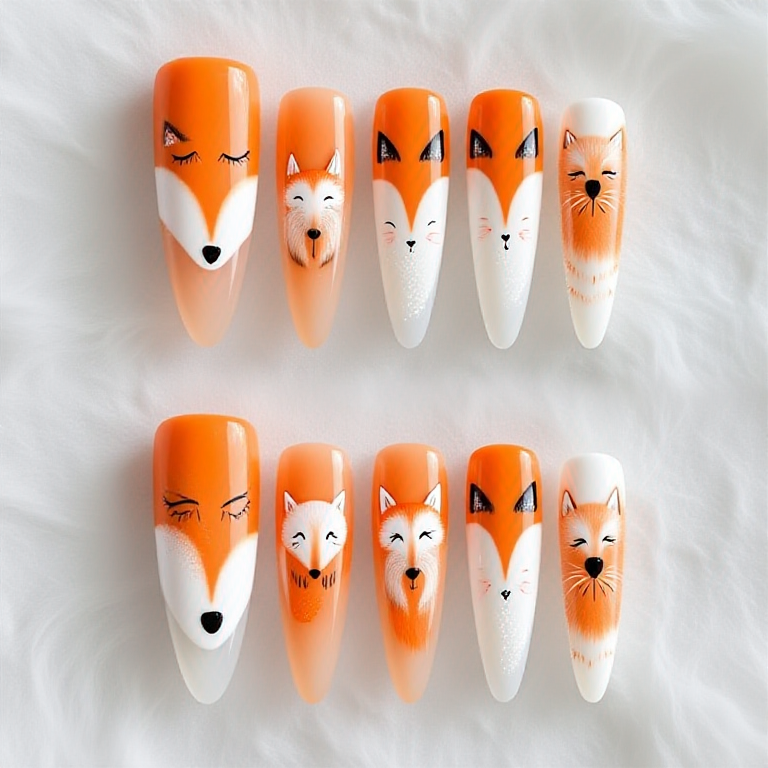 Stiletto - Customized Nail Art