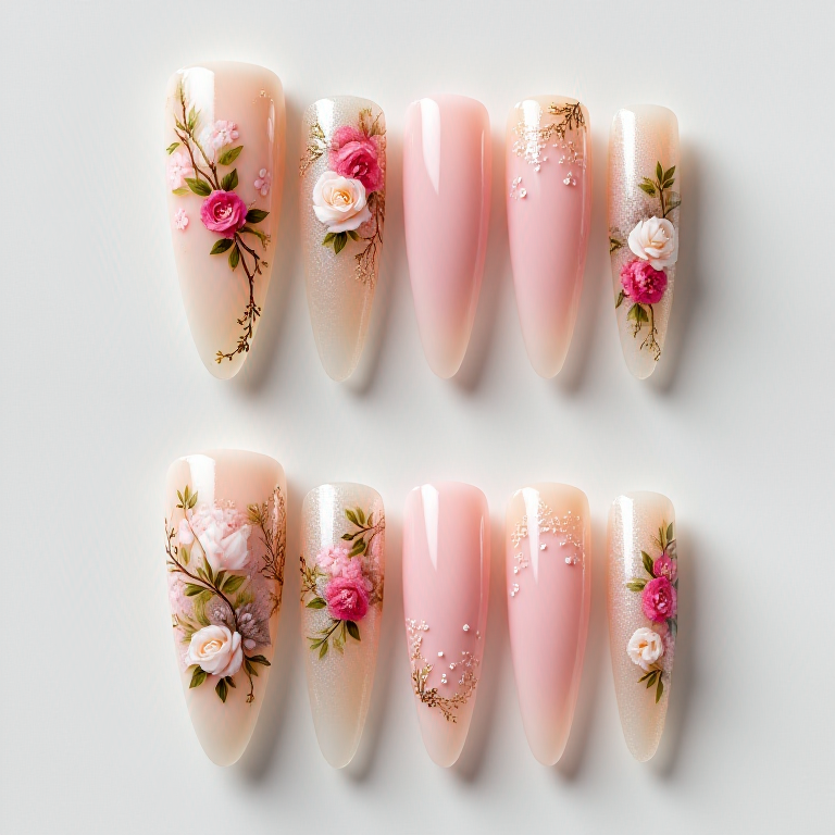 Oval - Customized Nail Art