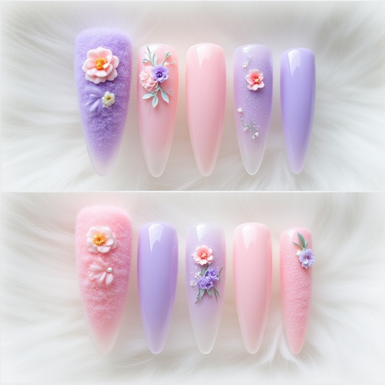 Oval - Customized Nail Art