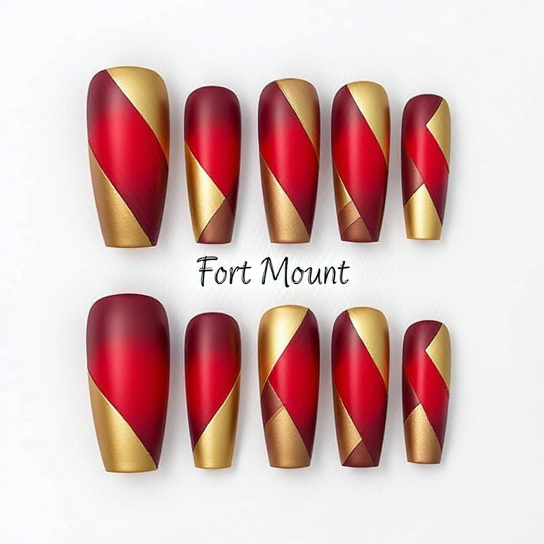 Almond - Customized Nail Art