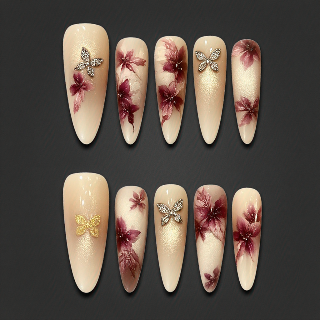 Stiletto - Customized Nail Art
