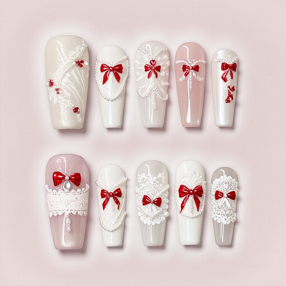 Almond - Customized Nail Art