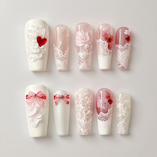 Almond - Customized Nail Art
