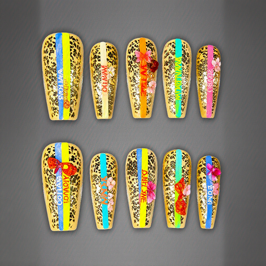 Ballerina - Customized Nail Art