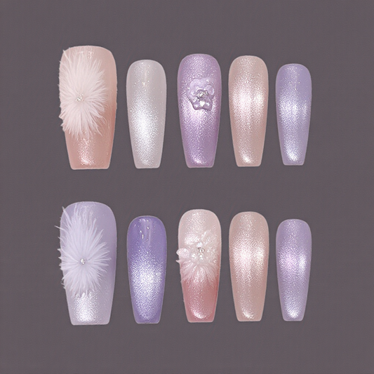 Almond - Customized Nail Art